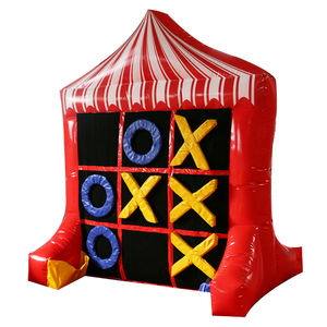 WINSUN Jeu de Tic-Tac-Toe Gonflable en PVC Imperméable, Jeu Interactif pour Enfants et Adultes - Product Image 1