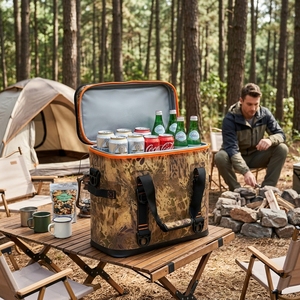 Bolsa Térmica Personalizada con Impresión a Medida, Bolsa Refrigerante Aislada de TPU 840D con Soldadura de Alta Frecuencia para Camping - Product Image 5