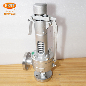 Van nồi hơi giảm áp suất hơi nước AK814-B loạt thép không gỉ SS mùa xuân nạp nhiệt độ cao van an toàn - Product Image 3