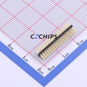 X1321WV-2x18J-C30D23 Pin Header Through hole Component (THT),P=1.27mm Connector 2x18P 1.27mm 1.27mm Pin Header - Product Image 1