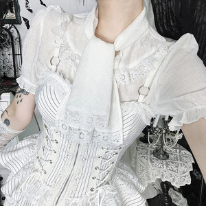 Autumn New Gothic Clothing Women Striped Lace <strong>Patchwork</strong> Camisole Slim and Versatile Sexy <strong>Top</strong> - Product Image 1