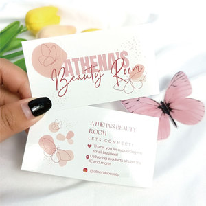 Nhà máy trực tiếp tùy chỉnh thẻ kinh doanh in ấn logo thương hiệu Cảm ơn bạn đã hỗ trợ của tôi thẻ kinh doanh nhỏ - Product Image 6