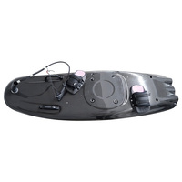 Planche de surf à moteur essence de haute qualité renforcée en fibre de carbone, batterie 72V, ailerons étanches, design portable, sac inclus