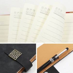 Hot Selle Leather Sublimation Soft Cover A5 Diary <b>Notebook</b> Gift <b>Set</b> Traveler's <b>Notebook</b> with Pen - Product Image 5