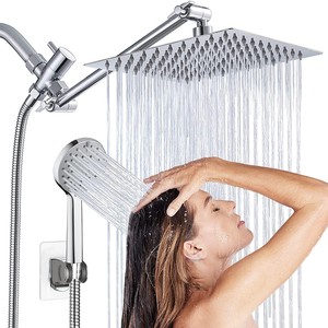 Distribuidor de Agua de Tres Vías de Acero Inoxidable para Montar en la Pared, Boquilla de Ducha, Juego de Varilla de Extensión para Baño de Hotel, Accesorios para Cabezales de Ducha - Product Image 6