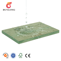 Panneau MDF Vert Imperméable MR MDF Qualité Mélamine Résistant à l'Humidité Fibreboard 4x8 3mm 12mm pour Échantillon d'Armoire Sanitaire Humide