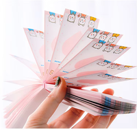 Motif imprimé Offre Spéciale personnalisé étudiant papeterie Kawaii bloc-notes collant ensemble de notes autocollantes