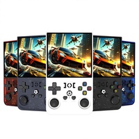 Consola de Juegos Retro Portátil Free Time R36MAX, Pantalla HD de 4 Pulgadas, 128 GB, 4000 mAh, 10000 Juegos, Emulador PSP N64, Código Abierto, CE FCC