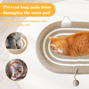 Cama Rascador para Gatos Personalizada, Resistente al Desgaste, Sin Desprendimiento, Duradera, con Cuerda de Cáñamo Integrada, Tamaño Grande, Artículos para Gatos - Product Image 5