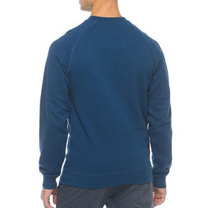 Vente en gros, haut de gamme, uni, 100% coton, Sweat-Shirt imprimé graphique, Logo brodé, pull-over pour hommes, Sweat-Shirt ras du cou - Product Image 2