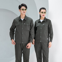 Vêtements de travail respirants en coton 100% avec logo personnalisé, pour la construction, les travaux en extérieur, les mineurs, les uniformes de travail