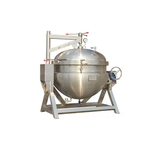 Factory Directly Wholesale 500 Litre Large Industrial High Pressure Cooker And Other Food Processing Machinery