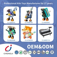 Chengji Multi-function Electric Organ Piano Keyboard Cartoon Dancing Music Box Montessori Instrument Toys