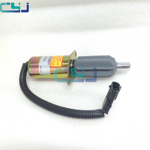 Запчасти для экскаваторов: Соленоид остановки подачи топлива <span class=keywords><strong>3921978</strong></span>, 24 В, совместимый с двигателями Cummins 6CT 6CTA - Product Image 3