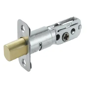 KEYMAN Single Cylinder & Double Cylinder deadbolt brushed polished brass door lock