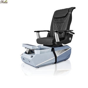 Silla eléctrica de masaje de pedicura, lavamanos cuadrados para salón de belleza y spa de uñas, precio con sistema de luz led - Product Image 3