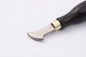 ステンレス鋼Diyハンドツールレザークラフト加工ツール用レザーエッジクリーシングツール - Product Image 4
