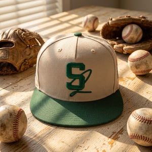 Gorra Estructurada Verde con Logotipo Bordado en 3D Personalizado, Venta al Por Mayor, OEM, ODM, Alta Calidad, Estilo Hip Hop, Deportivo, Urbano, Unisex, Cierre a Presión - Product Image 2