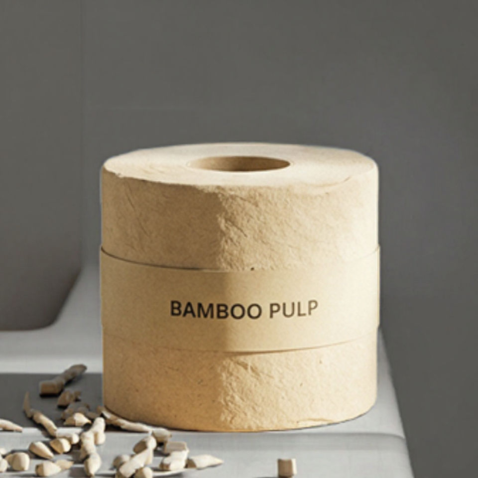Bamboo Toilet Paper Tree Free Bamboo Pulp Thick Premium Bamboo Fiber ...