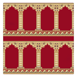 Hồi giáo hồi giáo thảm, cầu nguyện thảm thảm, masjid hồi giáo thảm tùy chỉnh khách sạn thảm - Product Image 2