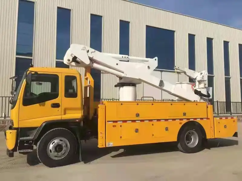 Sinomada Official 17.3m Teleskop ausleger Schaufel wagen Hubarbe its bühne LKW Manlift Truck