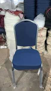 Chaises de mariage de luxe en acier doré, empilables, en métal, pour banquets et hôtels, vente en gros, pour la <span class=keywords><strong>location</strong></span> d'événements - Product Image 3
