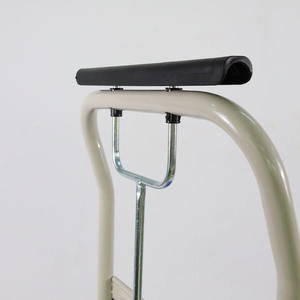 अनुकूलन योग्य भारी शुल्क प्लेटफॉर्म हाथ ट्रक F153s 150 किलोग्राम क्षमता औद्योगिक 4 "पहियों बड़े मंच गोदाम मोवर - Product Image 3