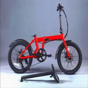 จักรยานไฟฟ้า มอเตอร์ 500W แบตเตอรี่ลิเธียม 36V 7.8AH ระยะทาง 25 กม. จักรยานไฟฟ้าความเร็วสูงสำหรับในเมือง ขนาด 14 นิ้ว พับได้ สำหรับผู้ใหญ่ พร้อมดิสก์เบรก - Product Image 4