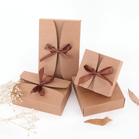 Boîte de papier kraft pour la cuisson Boîte d'emballage pour biscuits aux bonbons Tartes aux oeufs Nougat Boîte d'emballage pour gâteau et collation