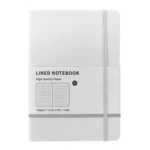Custom Wholesale <b>A5</b> Personalized Printed Lined Hardcover PU Leather Note Book Journal Business Notebooks Logo High Gift - Product Image 6
