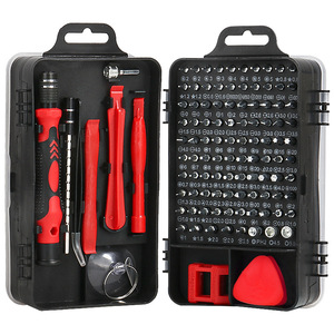<b>Multi</b> Purpose Watch And Mobile Phone Repair <b>Screwdriver</b> Set 115 In 1 Carbon Steel Magnetic For Electronics Fixing - Product Image 3