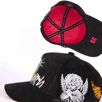 Gorras Deportivas 3D de Alta Calidad con Forro de Satén, Gorra de Béisbol Unisex con Logotipo Personalizado, Poliéster, Visera de Gamuza Negra, 5 Paneles, Diseño Étnico con Puntos