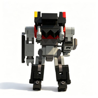 Kit de Ladrillos de Construcción Creativos STEM Fortify Defense, Unidad Defensora de Torres, Robot Mecha, Bloques de Construcción DIY, Juego de Regalo para Niños