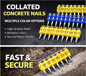 Clous à béton collés haute résistance et haute qualité pour cloueuse <span class=keywords><strong>GX120</strong></span>, type GX3 - Product Image 6