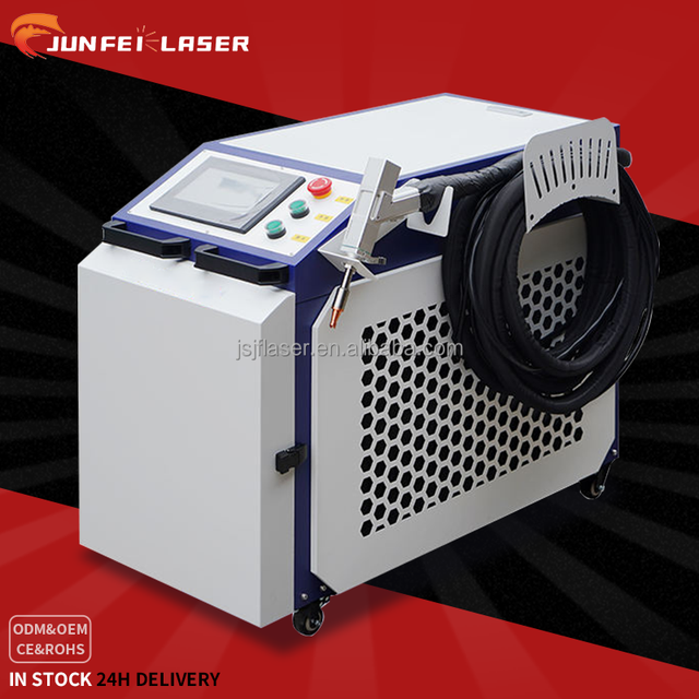 Junfei High-Speed 1500W 2000W 3000W Fiber Laser Welding Equipment New Condition Water Cooling Max Laser Source Metal Welders