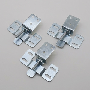 Adjustable Hook Set For Picture Frame Hanging 3-5kg Load Capacity Drill Installation Silver Zinc Coated <b>Hardware</b> Accessory - Product Image 1