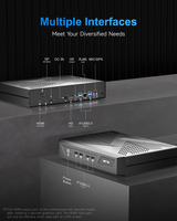 Mini PC Gamer Hystou avec carte graphique dédiée GT RTX 3050, processeur Core i5/i7 12e/13e génération, 4K/8K, 4 écrans, RAM DDR4, disque SSD