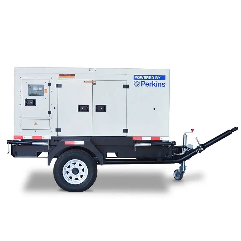 New Wellpower trailer type cost performance 22kva generator set with YangDong engine YSD490D