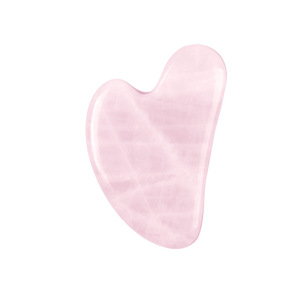 Jade <span class=keywords><strong>gua</strong></span> <span class=keywords><strong>shua</strong></span> rose cristal coeur visage rouleau Point Stylo Papillon Cuillère Forme - Product Image 5