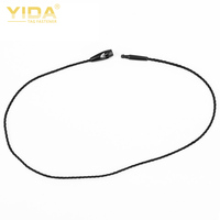 Cordon de suspension en polyester de haute qualité avec tête en forme de balle pour étiquettes
