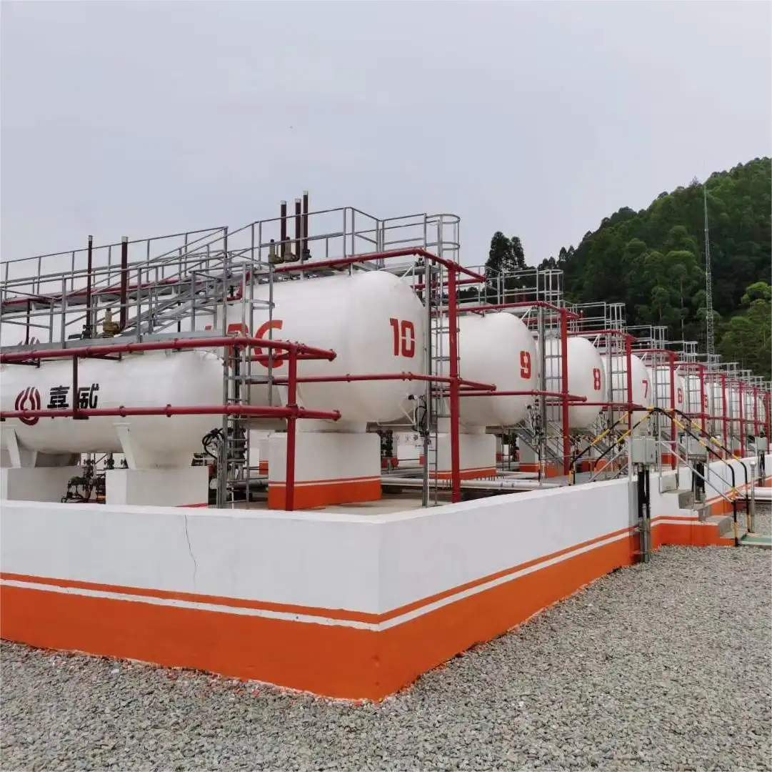 CJSE 1.77 mpa réservoir de stockage de gaz GPL 25ton prix du réservoir de propane