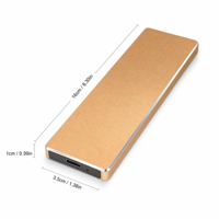 Hard Disk Eksternal Kapasitas Tinggi 1TB SATA 3.0 USB 3.0 Portabel untuk Bisnis & Penggunaan Desktop Logo OEM Pesanan Grosir Diterima