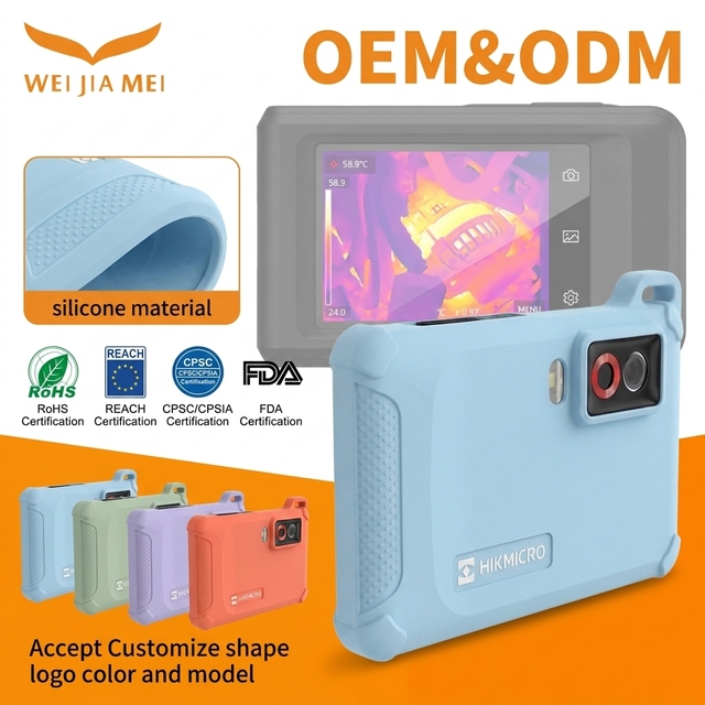 Soft Silicone Shockproof Protective Case for Hikmicro Pocket2 Thermal Imaging Camera with Customized Color Handheld Skin Sleeve
