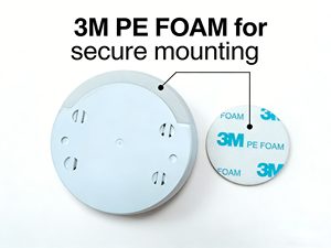 Veilleuse à détecteur de mouvement 3M avec adhésif, éclairage latéral et frontal 2-en-1 - Product Image 6