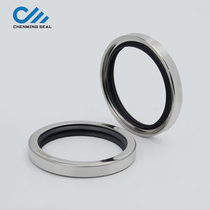 스테인리스 주거 단 하나 입술 및 이중 입술 나사 공기 압축기 예비 품목을 가진 65*80*10 <span class=keywords><strong>PTFE</strong></span> 입술 오일 시일 - Product Image 3