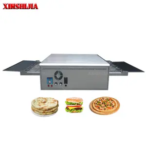 High quality electric gas 12 18 32 inch countertop conveyor belt roti pita bread pizza equipment