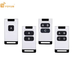 无线射频315兆赫433兆赫学习码EV1527滑动门报警系统门禁电动门遥控器 - Product Image 4