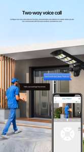 VANTONE <span class=keywords><strong>12MP</strong></span> 450W 4g Sim-Karte 450W Wifi PIR Human Motion Außen kamera IP65 Integrierte Solar Street Light CCTV - Product Image 6