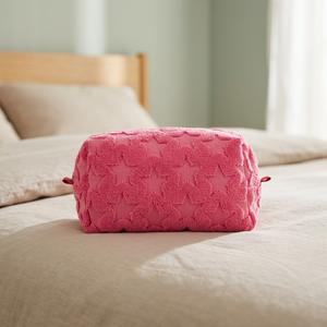 Bolsa de Maquillaje para Chicas con Diseño de Puntos y Letras, Material de Poliéster, Cierre de Cremallera, Regalo Promocional - Product Image 3