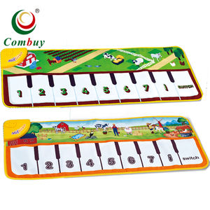 Almohadilla de <span class=keywords><strong>Gamd</strong></span>, teclado educativo, estera de piano para bebé, baile, gimnasio, musical - Product Image 1